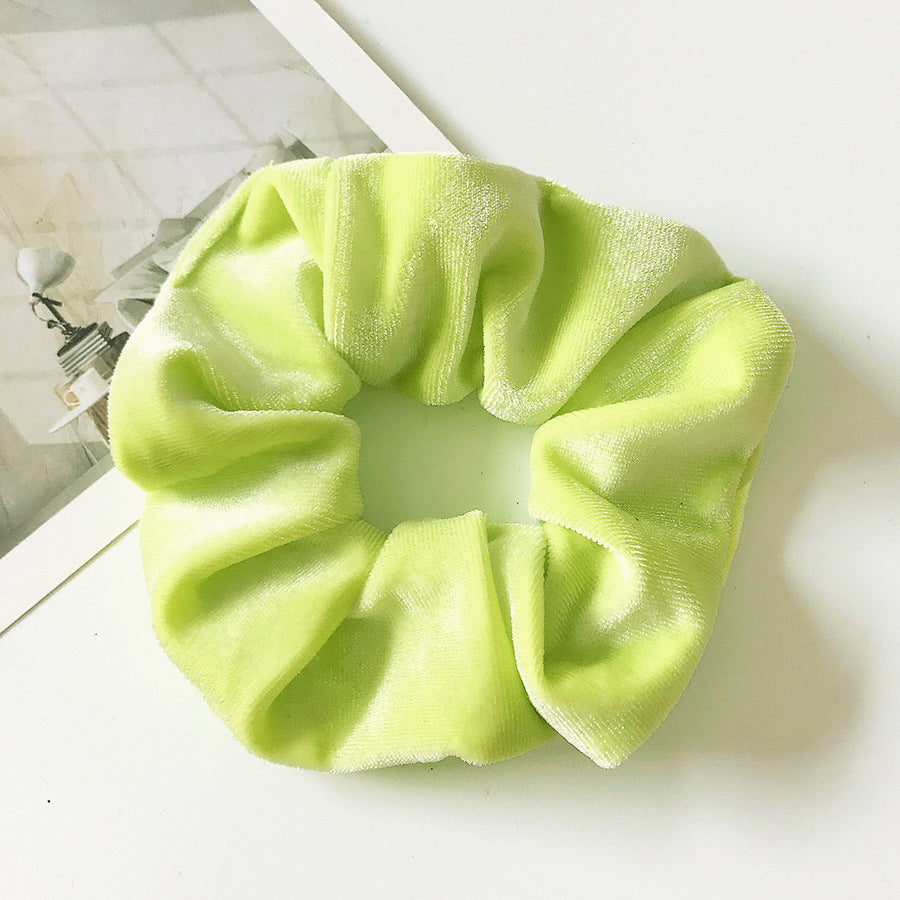 Flannel Hair Tie Ponytail Flannel Hair Tie Ponytail